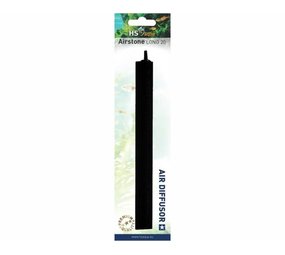 HS Aqua Producten | Alles voor een Gezond & Helder Aquarium HS AQUA LUCHTSTEEN LANG 200 MM ZWART BLISTER