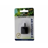 HS AQUA HS AQUA LUCHTSTEEN CUBUS ZWART 25X25X25 MM BLISTE