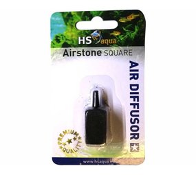 HS AQUA HS AQUA LUCHTSTEEN BLOK ZWART 15X15X25 MM BLISTER