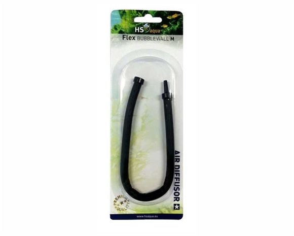 HS Aqua Producten | Alles voor een Gezond & Helder Aquarium HS AQUA FLEX BUBBLE WALL M 30 CM ZWART