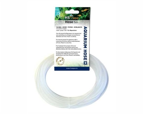 HS AQUA HS AQUA SILICONE SLANG 4/6 MM 5 MTR