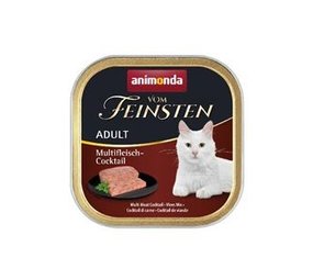 Animonda FEINSTEN CAT ADULT VLEESMIX 100GR Animonda FEINSTEN CAT ADULT VLEESMIX 100GR