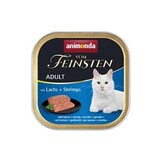Animonda FEINSTEN CAT ADULT ZALMGARNALEN 100GR Animonda FEINSTEN CAT ADULT ZALMGARNALEN 100GR