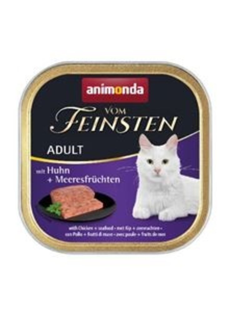 Animonda FEINSTEN CAT ADULT KIPZEEVR. 100GR