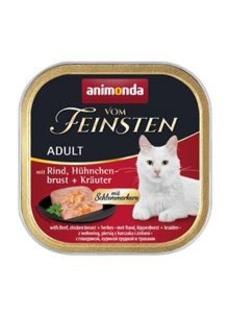 Animonda FEINSTEN CAT GOURMET RUNDKIPPEN 100GR