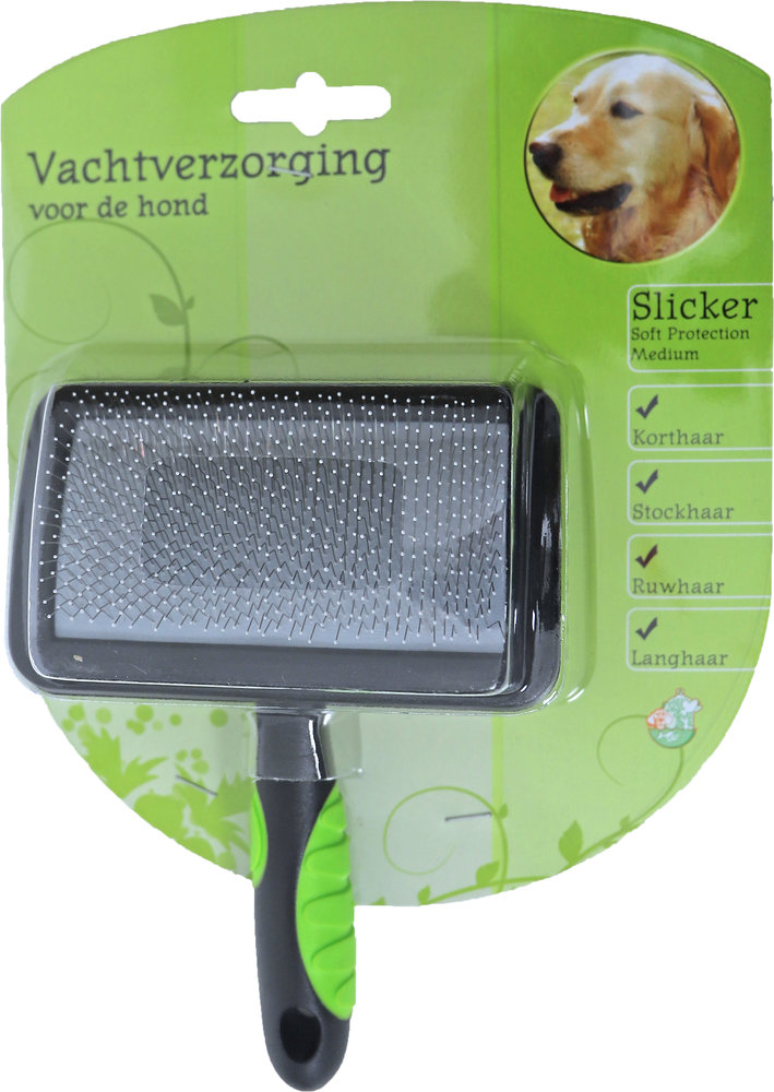 de Boon HONDENBORSTEL SLICKER SOFT MEDIUM de Boon HONDENBORSTEL SLICKER SOFT MEDIUM