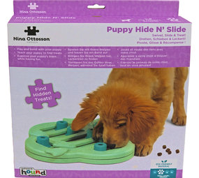 Nina Ottosson NINA OTTOSSON PUPPY HIDE N SLIDE GROEN Nina Ottosson NINA OTTOSSON PUPPY HIDE N SLIDE GROEN