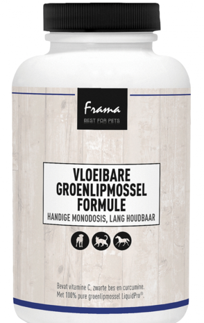 Frama FRAMA GROENLIPMOSSEL VLOEIBAAR 30 CAPS. Frama FRAMA GROENLIPMOSSEL VLOEIBAAR 30 CAPS.