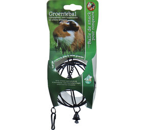 de Boon HOOIGROENVOERBAL METAALBEL ZWART 11CM de Boon HOOIGROENVOERBAL METAALBEL ZWART 11CM