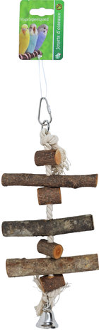 de Boon VOGELSPEELGOED 7X KLOSTOUWBEL 33CM de Boon VOGELSPEELGOED 7X KLOSTOUWBEL 33CM