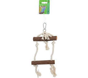 de Boon VOGELSPEELGOED TOUWLADDER 2 TR 27CM de Boon VOGELSPEELGOED TOUWLADDER 2 TR 27CM