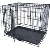 de Boon DRAADKENNEL ZWART  60X43X52CM