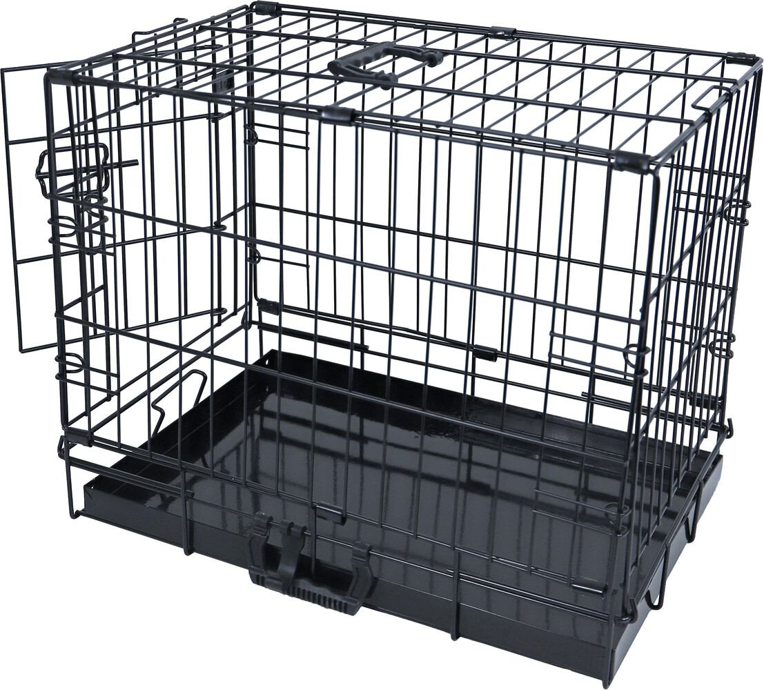 de Boon DRAADKENNEL ZWART  1D. 49X32X40CM