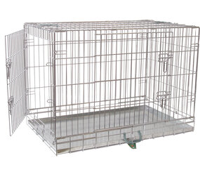 de Boon DRAADKENNEL VERZINKT  91X55X65CM de Boon DRAADKENNEL VERZINKT  91X55X65CM