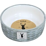 de Boon HONDEN EETBAK WICKER GREY de Boon HONDEN EETBAK WICKER GREY