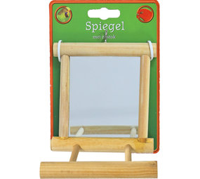 de Boon SPIEGEL MET HOUTEN LIJST  ZITSTOK de Boon SPIEGEL MET HOUTEN LIJST  ZITSTOK