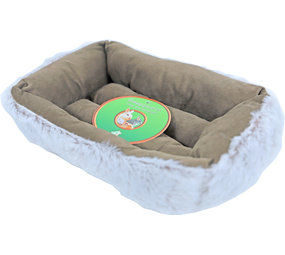 de Boon KNAAGDIERDIVAN SOFT BRUIN