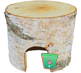 de Boon KNAAGDIER BERKENHUIS ROND MEDIUM 14CM de Boon KNAAGDIER BERKENHUIS ROND MEDIUM 14CM