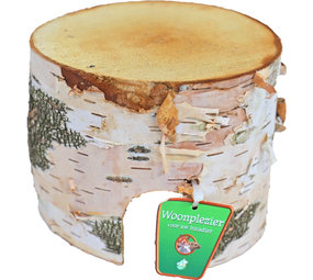 de Boon KNAAGDIER BERKENHUIS ROND SMALL 10CM