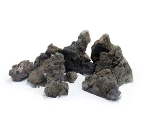 HS Aqua Producten | Alles voor een Gezond & Helder Aquarium AQUA.STEEN KUROI DARK ROCK S