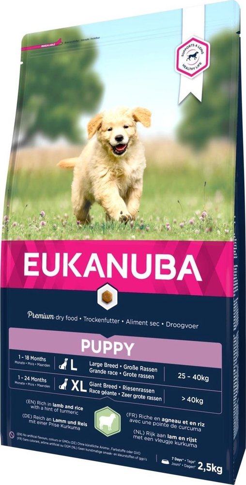 Eukanuba EUK. DOG PUPPY SMALL LARGE LR 2.5KG