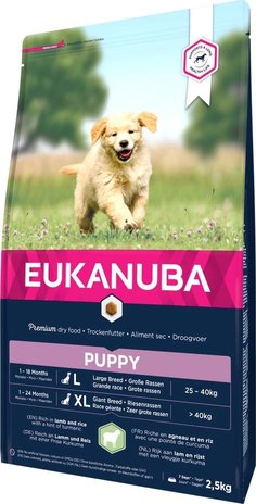 Eukanuba EUK. DOG PUPPY SMALL LARGE LR 2.5KG