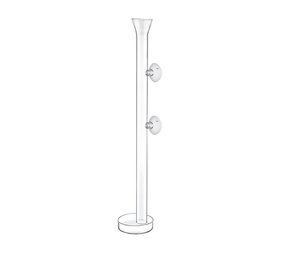 HS Aqua Producten | Alles voor een Gezond & Helder Aquarium HS AQUA GLAZEN VOEDERPLAAT  VOEDERBUIS 30 CM