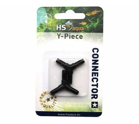 HS Aqua Producten | Alles voor een Gezond & Helder Aquarium HS AQUA Y-STUK 4-6 MM 2 ST. ZWART