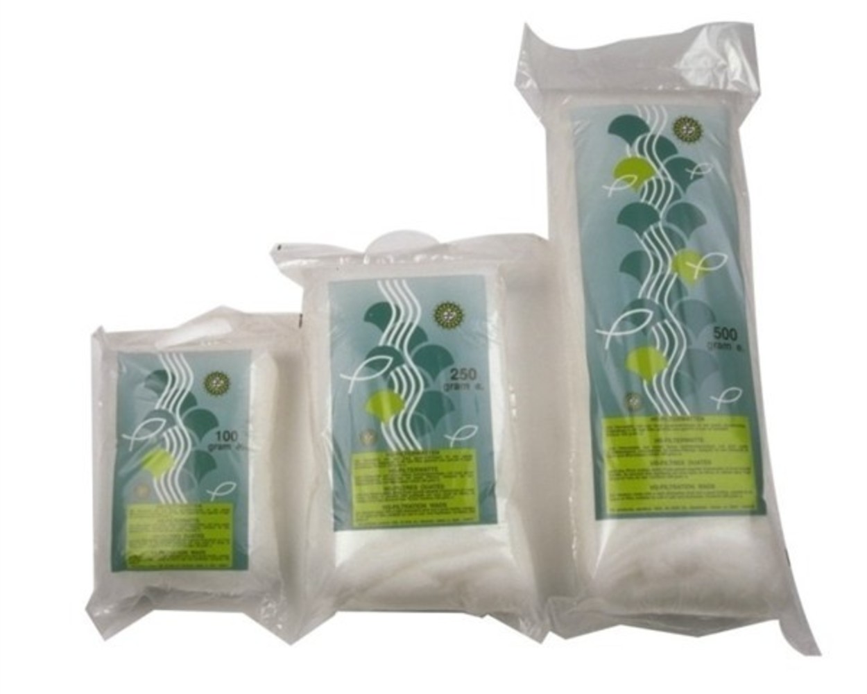 HS Aqua Producten | Alles voor een Gezond & Helder Aquarium HS AQUA FILTERWATTEN WIT 500 G