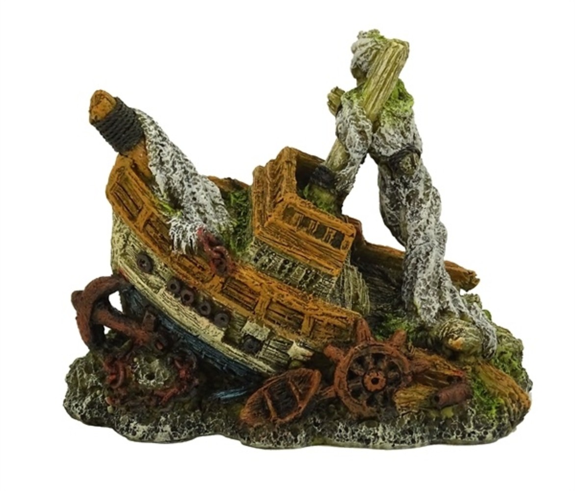 Blue Belle Pacific BLUE BELLE PACIFIC SINKIN BOAT 15CM Blue Belle Pacific BLUE BELLE PACIFIC SINKIN BOAT 15CM