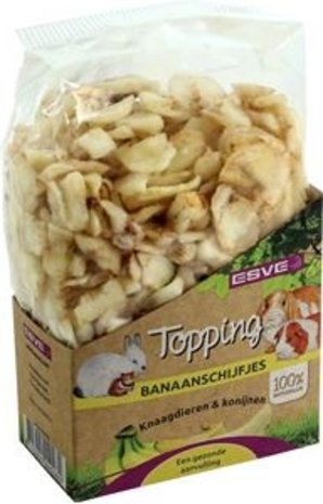 Esve TOPPING BANAANSCHIJFJES KNAAGDIER Esve TOPPING BANAANSCHIJFJES KNAAGDIER