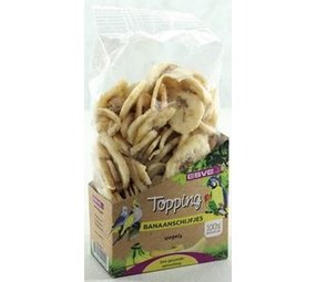 Esve TOPPING BANAANSCHIJFJES VOGELS Esve TOPPING BANAANSCHIJFJES VOGELS