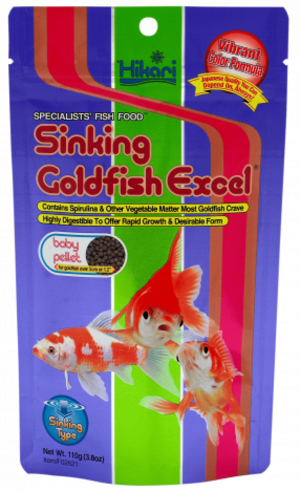 Hikari Visvoer Hikari Goldfish Excel Baby 110gr Hikari Visvoer Hikari Goldfish Excel Baby 110gr