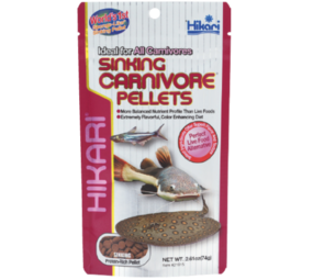 Hikari Visvoer Hikari Sinking Carnivore 74gr Hikari Visvoer Hikari Sinking Carnivore 74gr