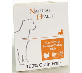 Natural Health Natural Health Dog Steamed Carnivore Turkey Natural Health Natural Health Dog Steamed Carnivore Turkey