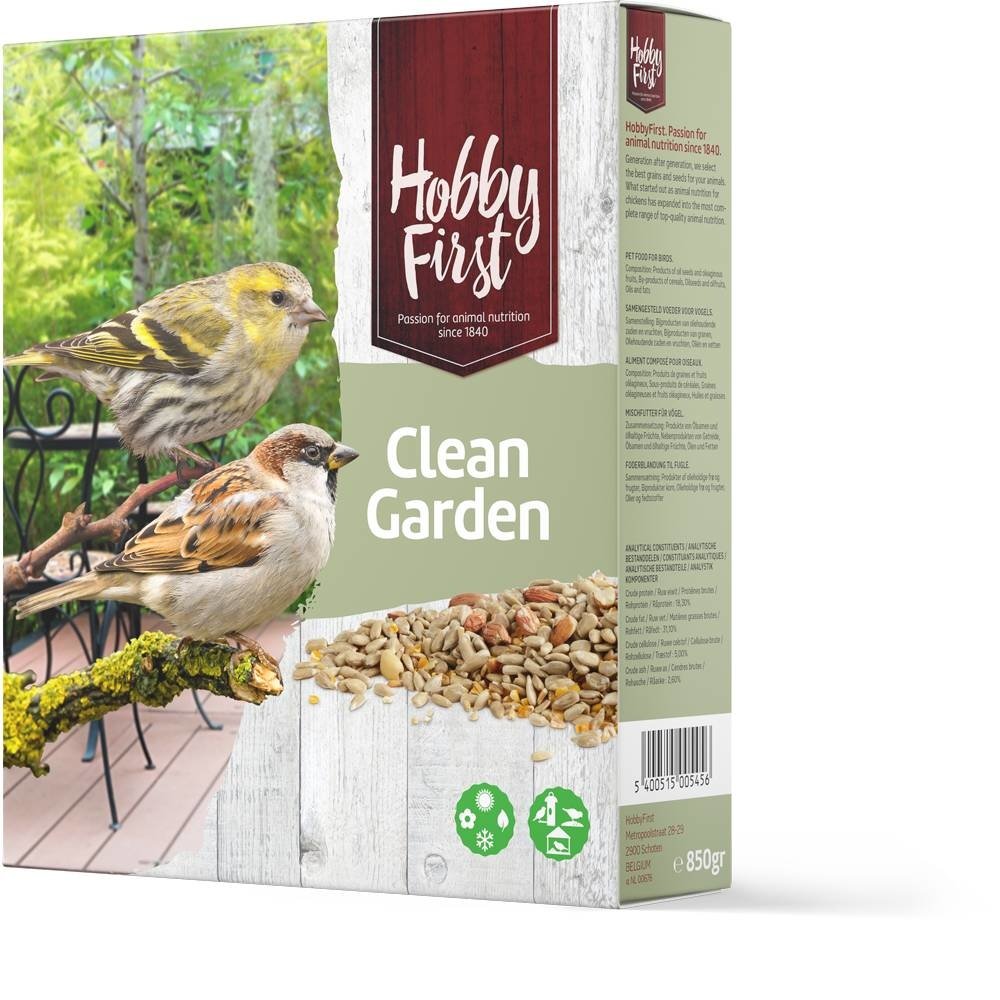 Hobby First HOBBY FIRST WILDLIFE CLEAN GARDEN 850GR Hobby First HOBBY FIRST WILDLIFE CLEAN GARDEN 850GR
