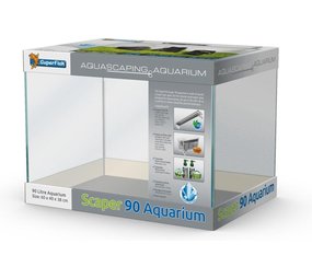 Superfish Superfish Scaper 90 Aquarium 60 x 40 x 38 cm Superfish Superfish Scaper 90 Aquarium 60 x 40 x 38 cm