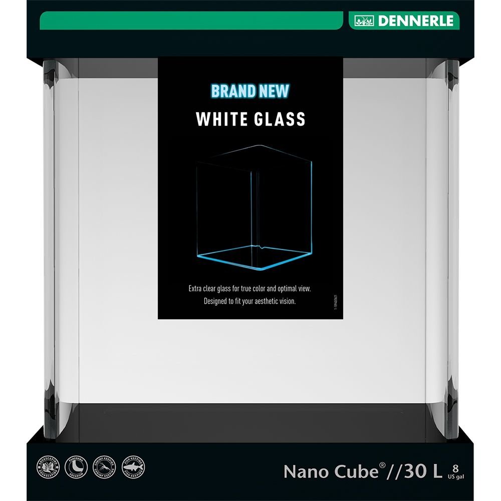 Dennerle Denn. Nano Cube 30lt - White Glass