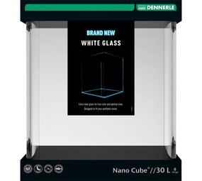 Dennerle Denn. Nano Cube 30lt - White Glass Dennerle Denn. Nano Cube 30lt - White Glass