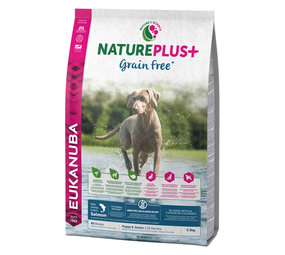 Eukanuba Eukanuba NaturePlus+ Puppy Graanvrij Zalm 2,3 kg Eukanuba Eukanuba NaturePlus+ Puppy Graanvrij Zalm 2,3 kg