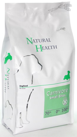 Natural Health Natural Health Carnivore Small Bite 3kg