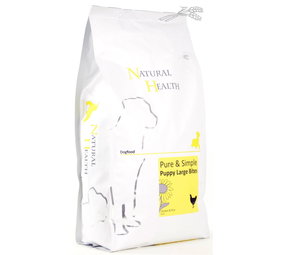 Natural Health Natural Health Chick&rice Puppy Large Bite Natural Health Natural Health Chick&rice Puppy Large Bite