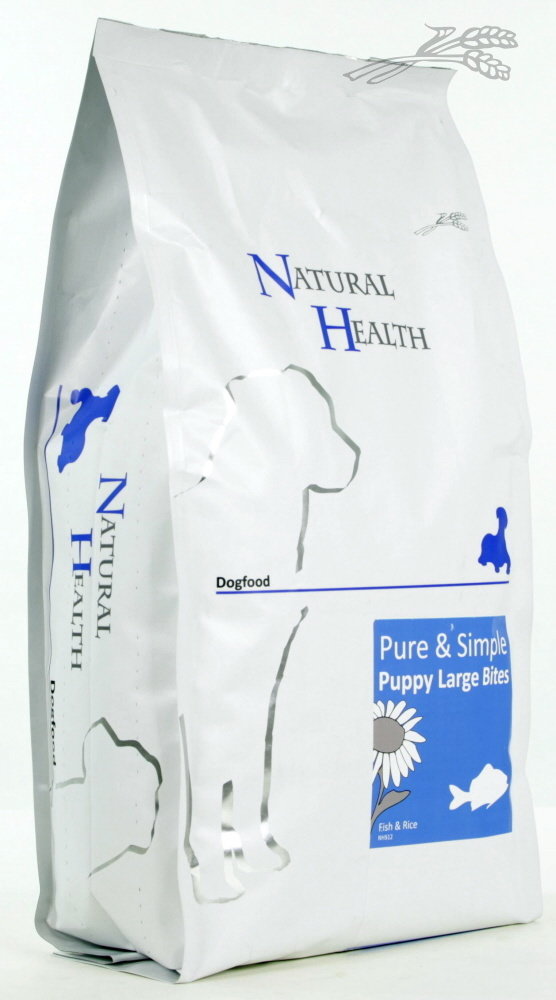Natural Health Natural Health Fish&rice Puppy Large Bite 2.5kg Natural Health Natural Health Fish&rice Puppy Large Bite 2.5kg
