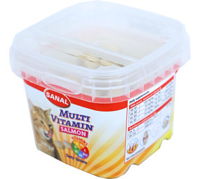 Sanal SANAL MULTIVITAMIN SALMON 100GR Sanal SANAL MULTIVITAMIN SALMON 100GR