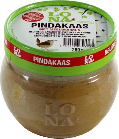 Lona Lona Pindakaas met Meelwormen