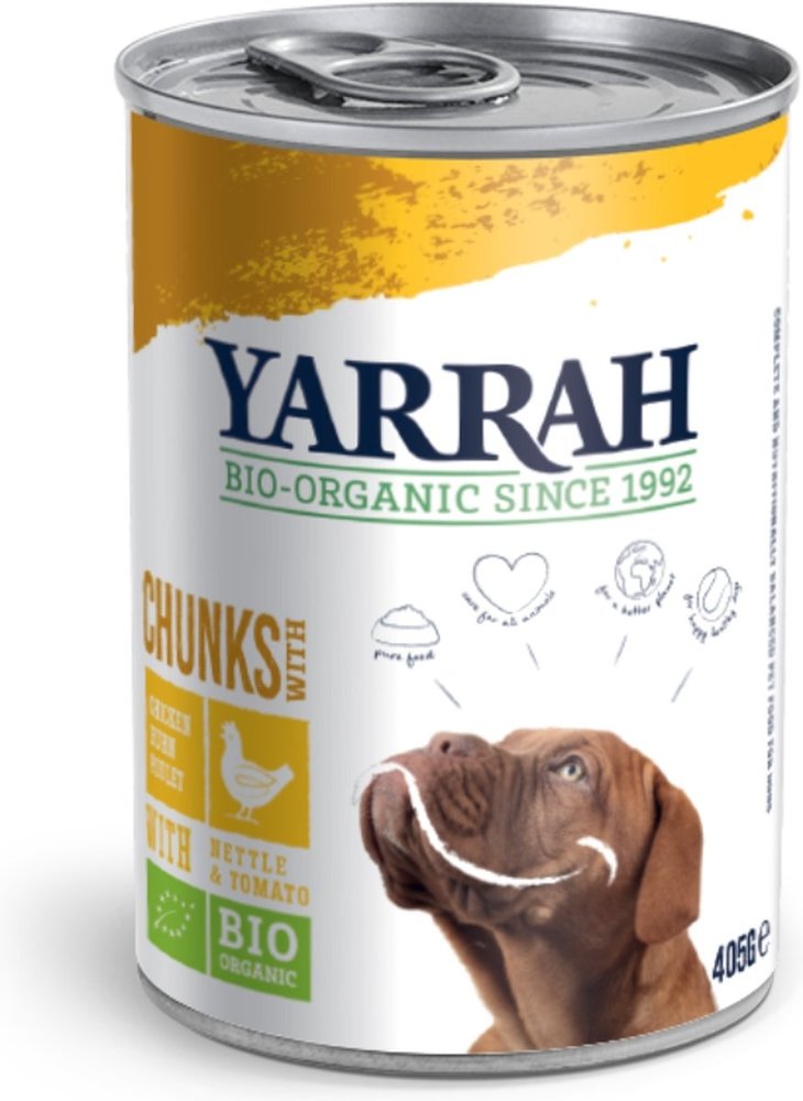 Yarrah Yarrah Hond Blik Kip In Saus Yarrah Yarrah Hond Blik Kip In Saus