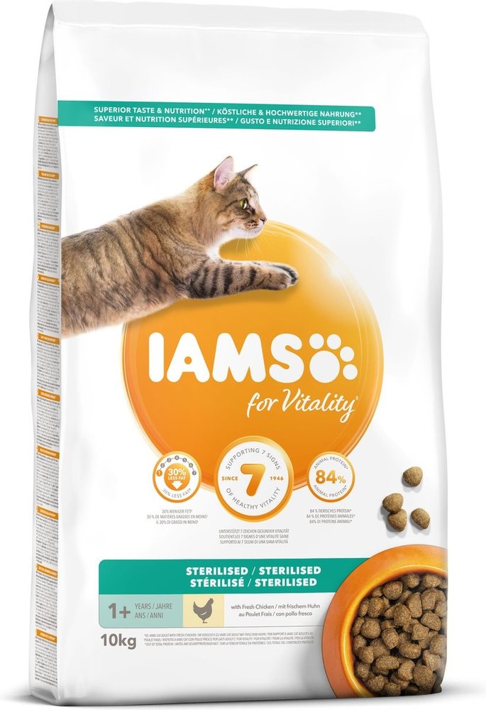 Iams Iams Cat Adult Sterilised/overweight Chicken Iams Iams Cat Adult Sterilised/overweight Chicken