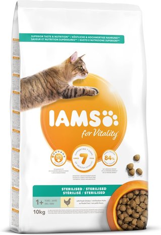 Iams Iams Cat Adult Sterilised/overweight Chicken Iams Iams Cat Adult Sterilised/overweight Chicken