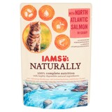 Iams IAMS Naturally Cat ADULT North ATL Salmon 85 GR Iams IAMS Naturally Cat ADULT North ATL Salmon 85 GR