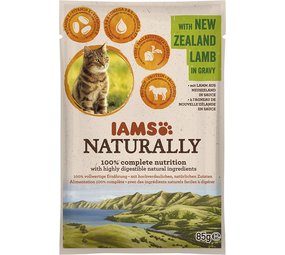Iams IAMS Naturally Adult Cat NewZ Lamb 85 g Iams IAMS Naturally Adult Cat NewZ Lamb 85 g